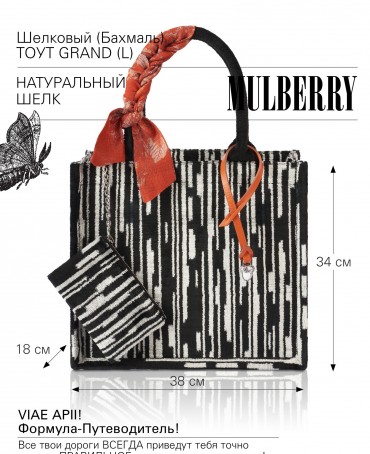 Сумка из Шелка Женский VIAE APII!_Tote/L